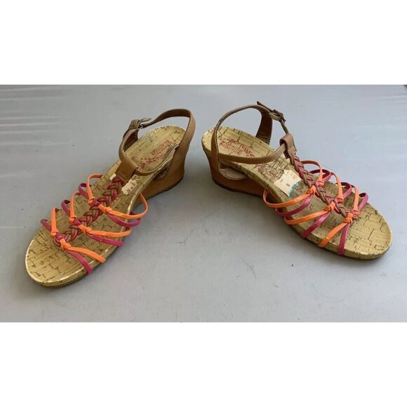 Kenneth Cole Reaction Girl's Brown Sandals Size 6 - $44 - Picture 3 of 7
